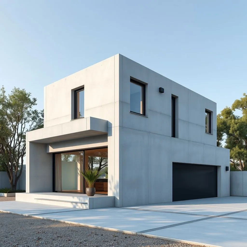 maison en kit en beton